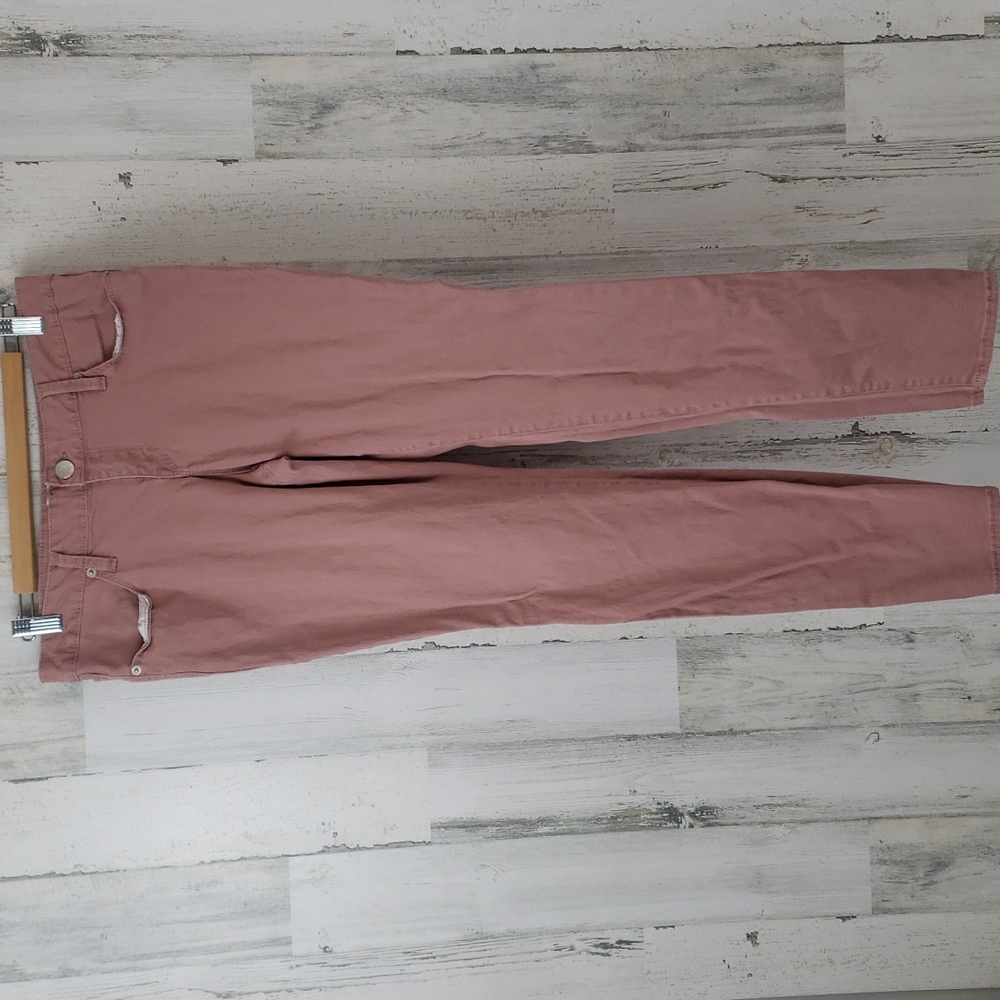 No Boundaries blush rose twill jeans pants Size 13